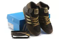 chaussures hommes adidas originals skate lifestyle chaud brun jaune